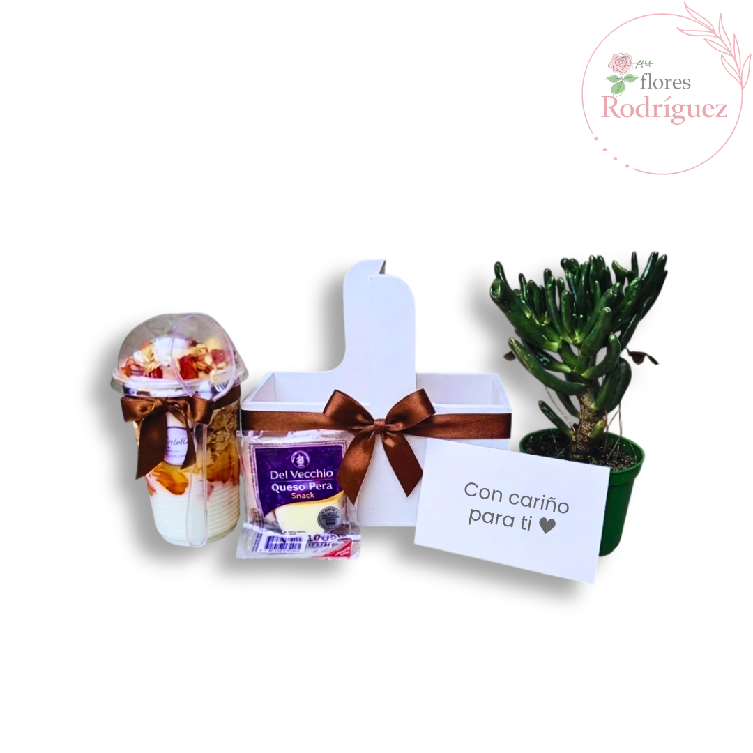 Desayuno detalle sorpresa para hombre - SUCULENT PARFAIT
