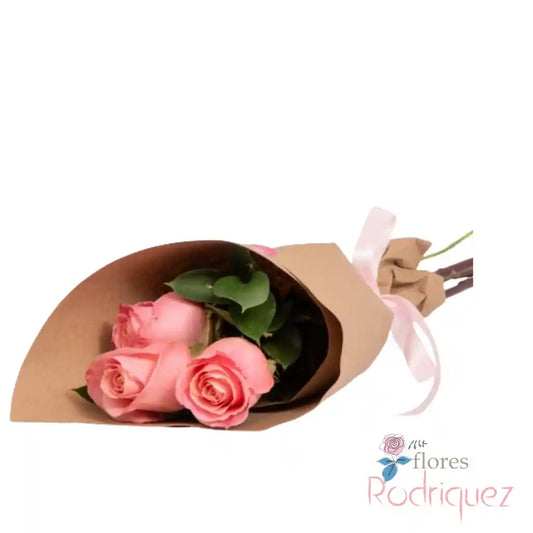 Rosas Rosadas en Bouquet