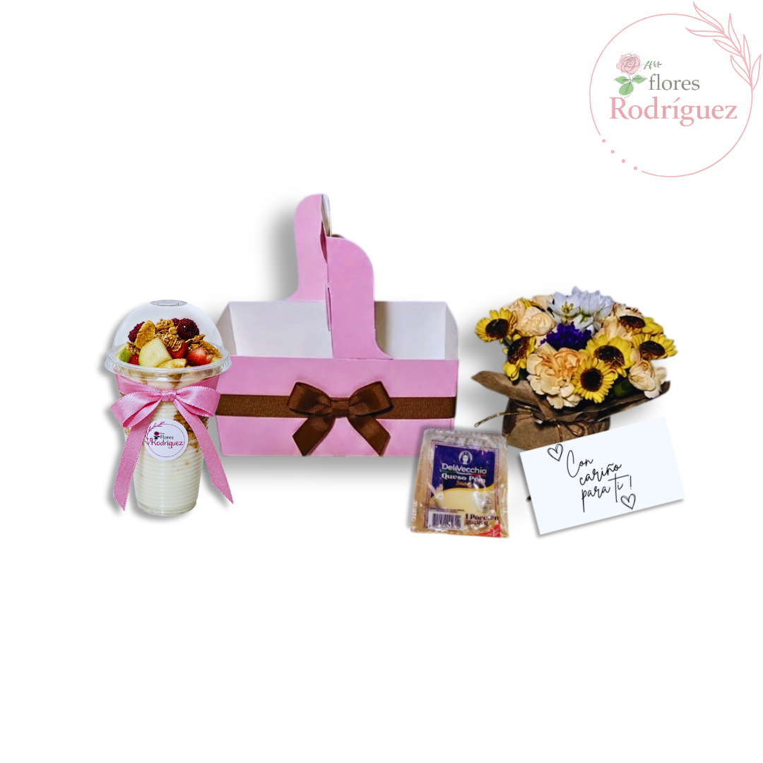 Desayuno detalle sorpresa para ellas - FLOWER PARFAIT