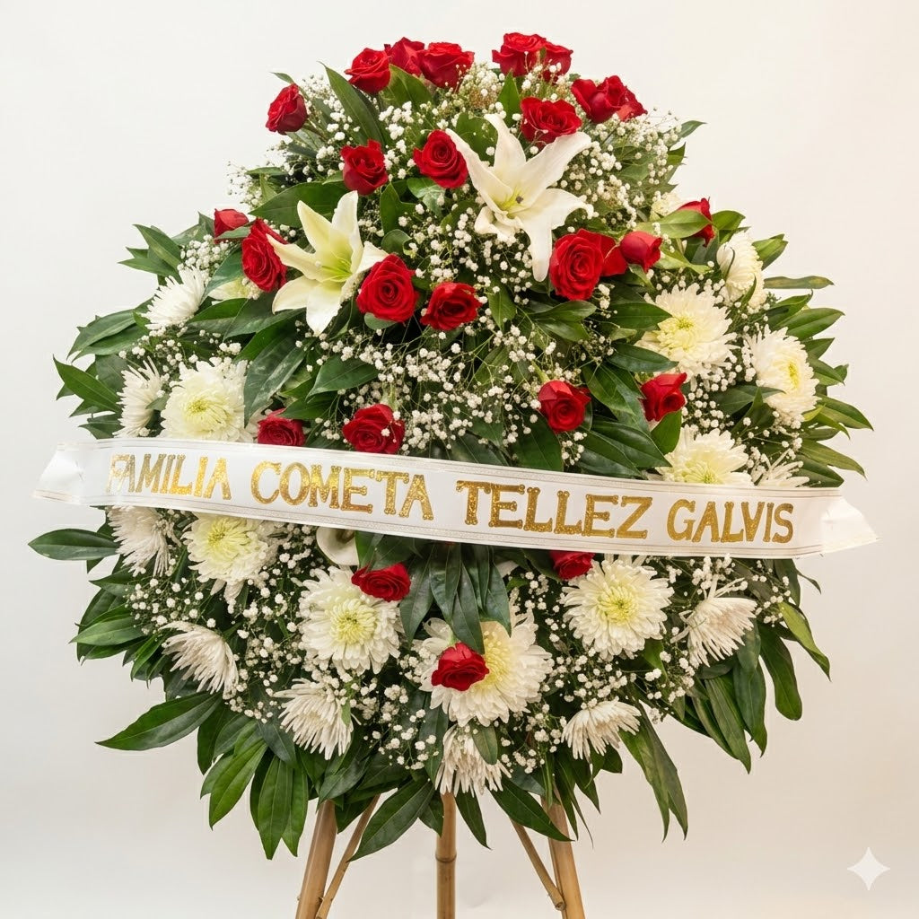 Corona Arreglo Fúnebre Distinción | Domicilio en Bogotá