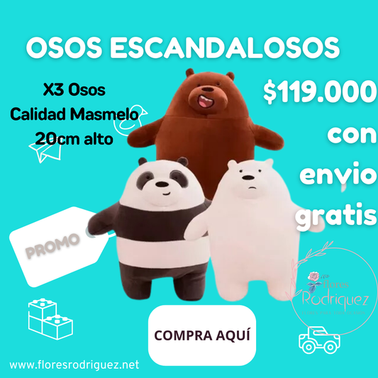 Osos Escandalosos x 3