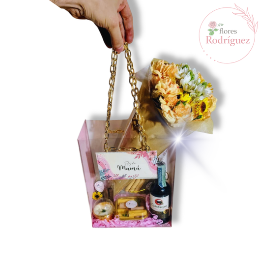 Detalle sorpresa día de la madre -  WINE GARNISH BAG