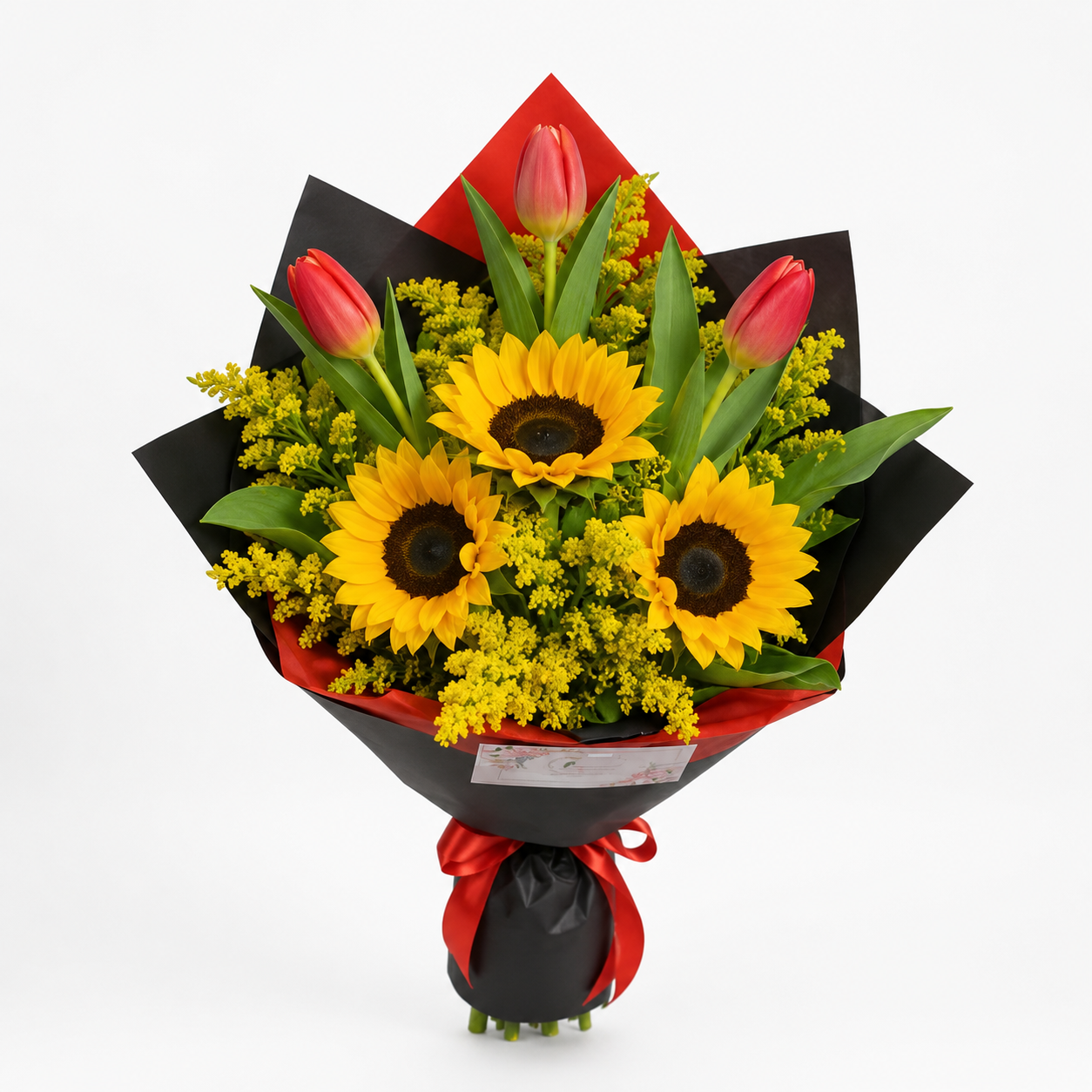 Ramo de Tulipanes con Girasoles Bogotá