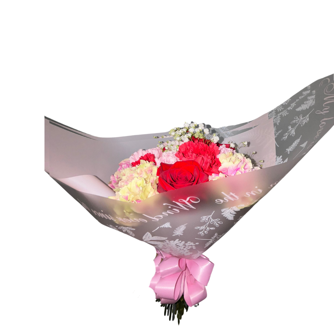 Bouquet de Claveles y Rosas