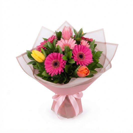 Ramo de Gerberas y Tulipanes Bogotá