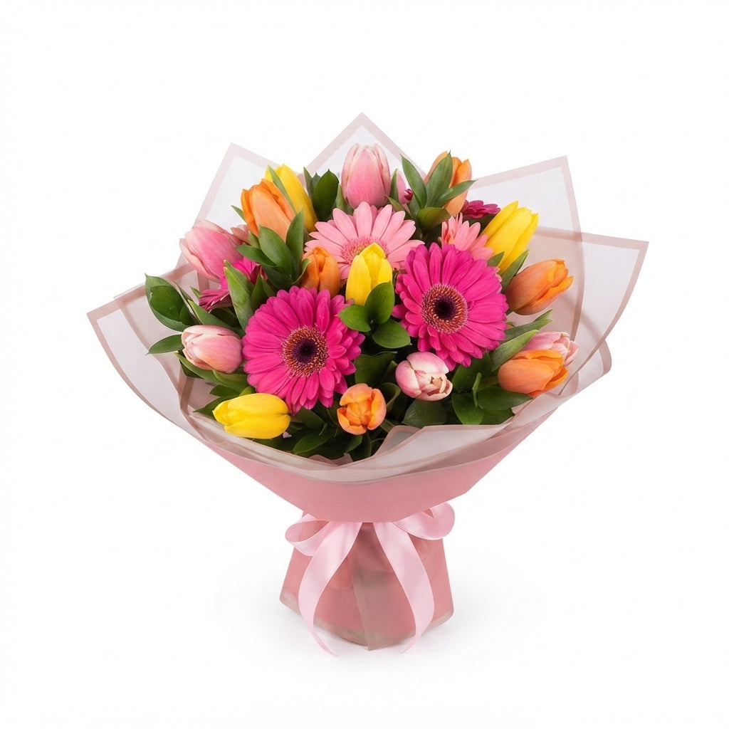 Ramo de Tulipanes y Gerberas a Domicilio Bogotá