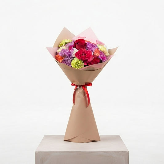 Bouquet de Claveles y Rosas Bogotá a Domicilio