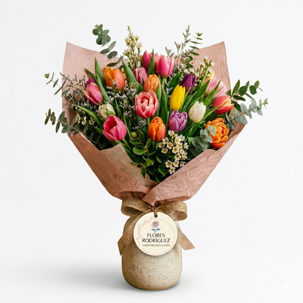 Ramo de 20 Tulipanes Premium Bogota