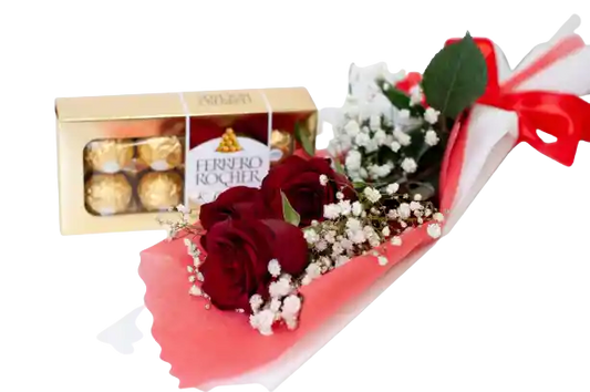 Rosas Y Chocolates Amor Único a Domicilio