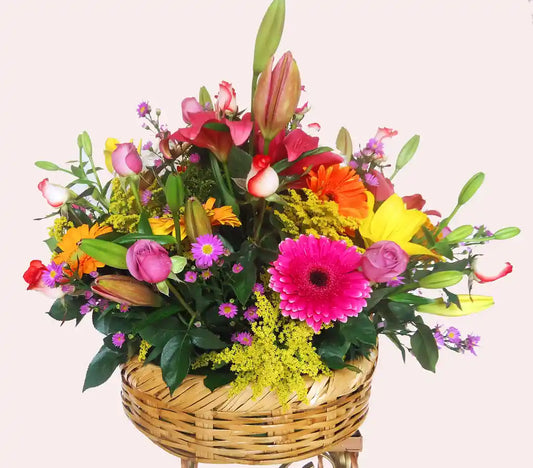 Flores En Canasta a Domicilio